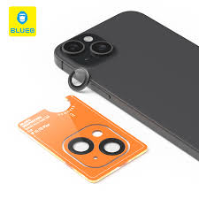 Blueo Original Metal Frame Lens Protector Glass 16 Plus Green