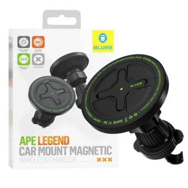Blueo Ape Legend Car Mount Magnetic Wireless Charger 