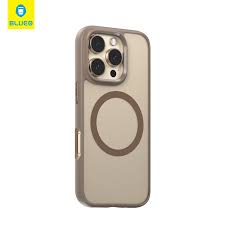 Blueo Skin Friendly Frosted Anti-Drop Case iPhone 16 Pro Max Rose Gold