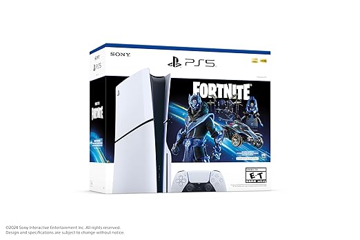Play Station 5 Slim Disco Fortnite Cobalt Star 1TB