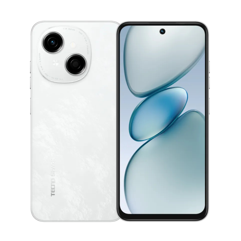 Tecno Spark Go 1S 3gb (expandible 3gb) 64gb Rom Glittery White