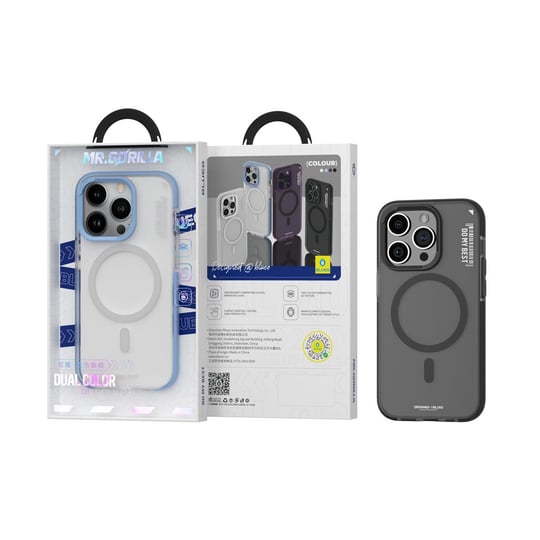 Blueo Dual Color Skin Friendly Case iPhone 14 Pro Max Blue