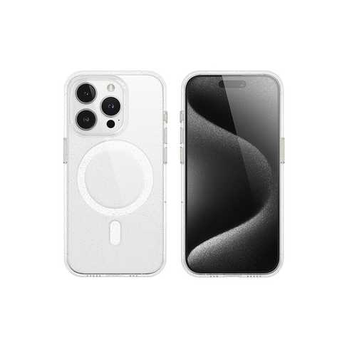 Blueo Crystal Pro Drop Resistance Case Mag Safe iPhone 15 Transparent