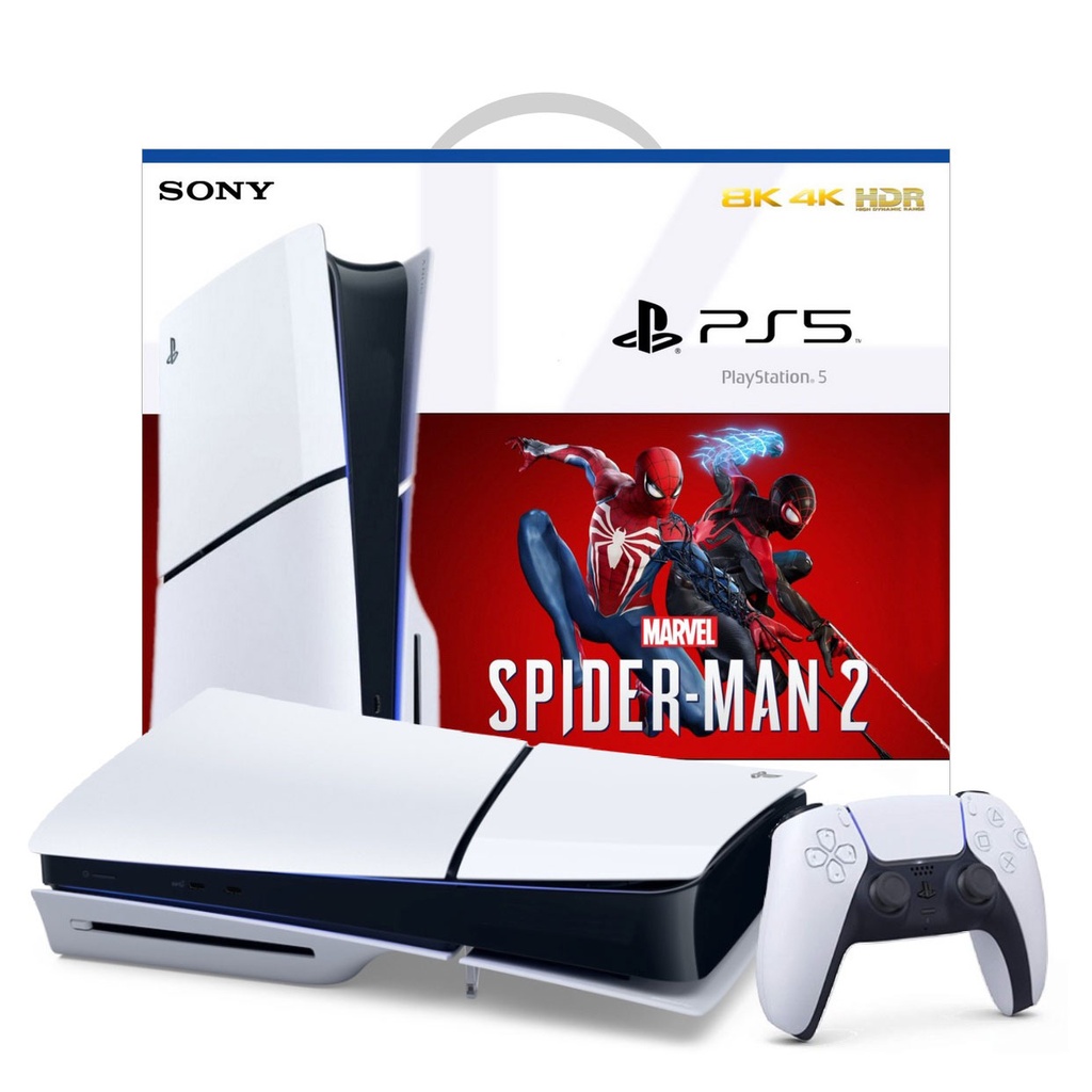 Playstation 5 Slim Spiderman 2 Bundle Disco 1TB