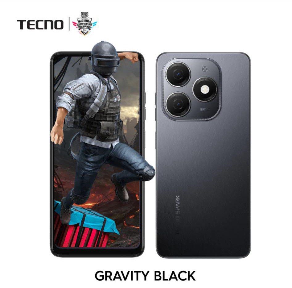 Tecno Spark 20 8gb Ram (8gb Expandible) 256gb Rom Gravity Black