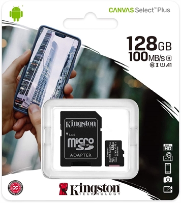 Memoria Kingston 128gb Clase 10