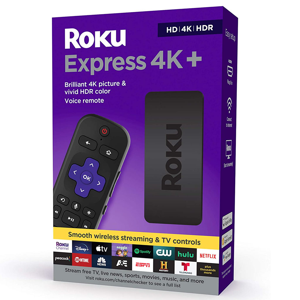 Roku Express 4K+ HD/4K/HDR