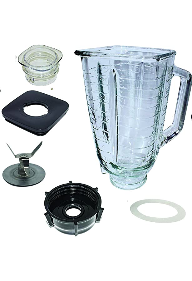 Reemplazo de Jarra de Vidrio Kit Completo Compatible con Licuadora Oster