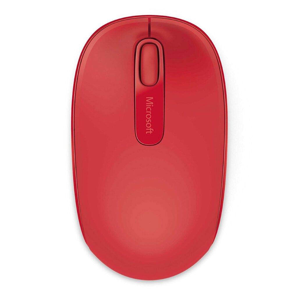 Microsoft Mouse Inal?brico 1850 Rojo