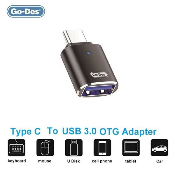 Adaptador OTG USB-C a USB (GD-CT036)
