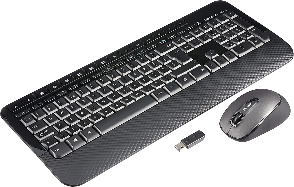 Microsoft Wireless 2000 Desktop- Teclado Inal?brico +Mouse