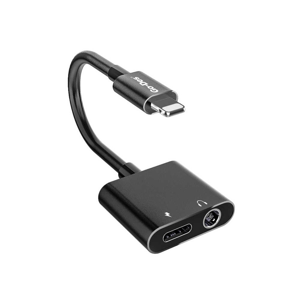 Adaptador 2 en 1 para iPhone (GD-UC026)