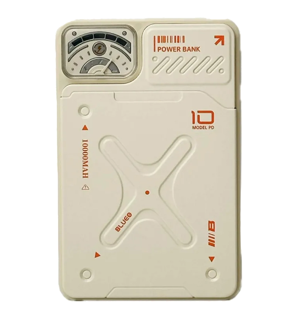 Blueo Ape Legend Magnetic Wireless Power Bank White