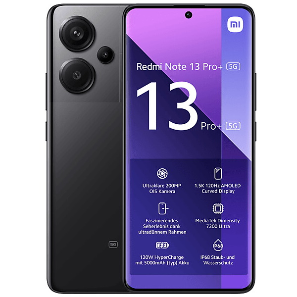 Redmi Note 13 Pro+ 5g 12gb Ram 512gb Rom Midnight Black