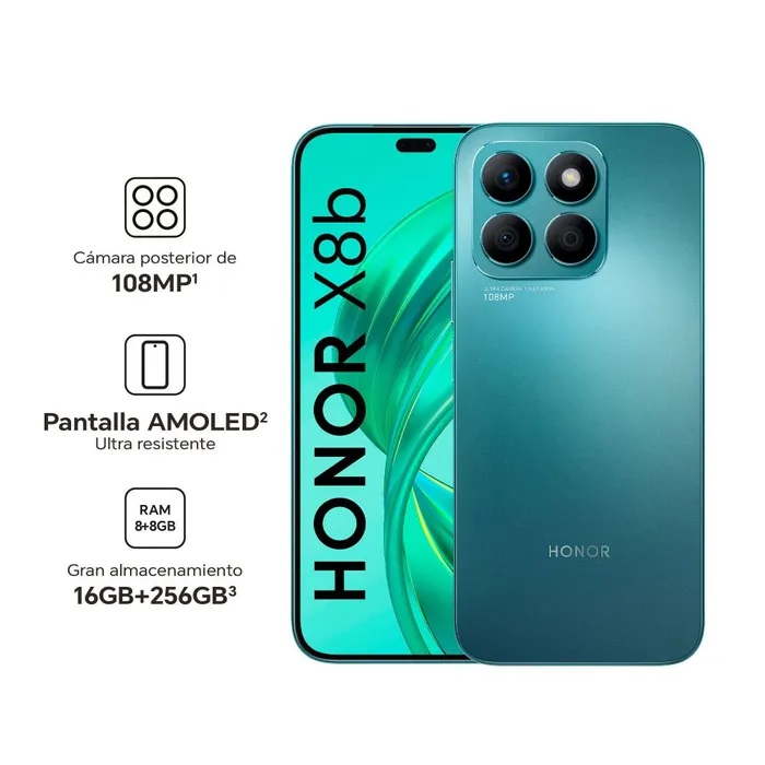 Honor X8B 8gb Ram 256gb Rom Cyan Lake