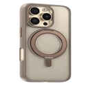 Blueo Skin Friendly Magnetic Case with 360 Rotable Stand iPhone 16 Pro Rose Gold