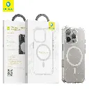 Blueo Crystal Pro Drop Resistance Case Mag Safe iPhone 16 Glitter Transparent