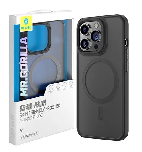 Blueo Frosted with magnetic iPhone 13Pro Black