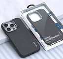 Blueo Premium Leather Magnetic Phone Case iPhone 14 Pro Black