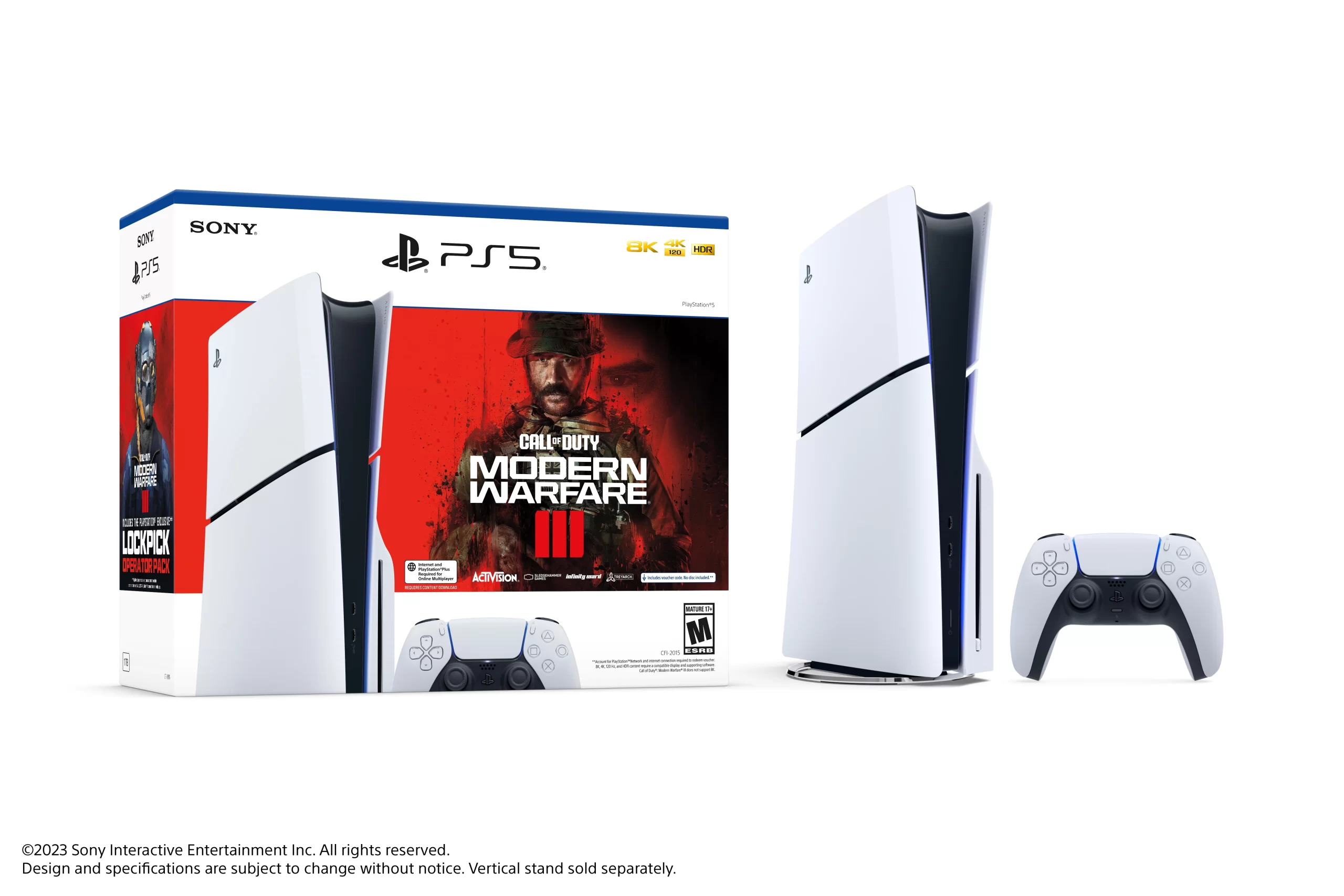 Playstation 5 Slim Call of Duty Modern Warfare III Bundle Disco 1TB