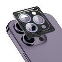 Blueo Original Metal Frame Lens Protector Glass iPhone 14, 14 Plus Purple