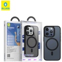 Blueo Frosted with magnetic iPhone 15 Plus Dark Blue