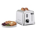 Tostadora Cuisinart de Metal para 2 Rebanadas