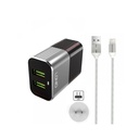 Cargador LDNIO A2206 con cable iPhone- Dual USB 2.4A