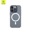 Blueo Skin Friendly Frosted Anti Drop Case iPhone 15 Pro Grey