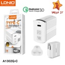Cargador Ldnio A1302C Tipo C a Tipo C
